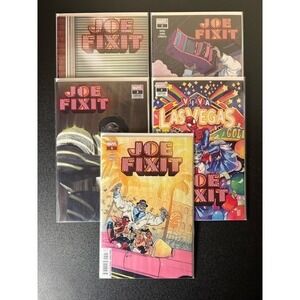 JOE FIXIT #1-5 NM Set of 5 Marvel 2022, Complete Series HULK/SPIDER-MAN in VEGAS